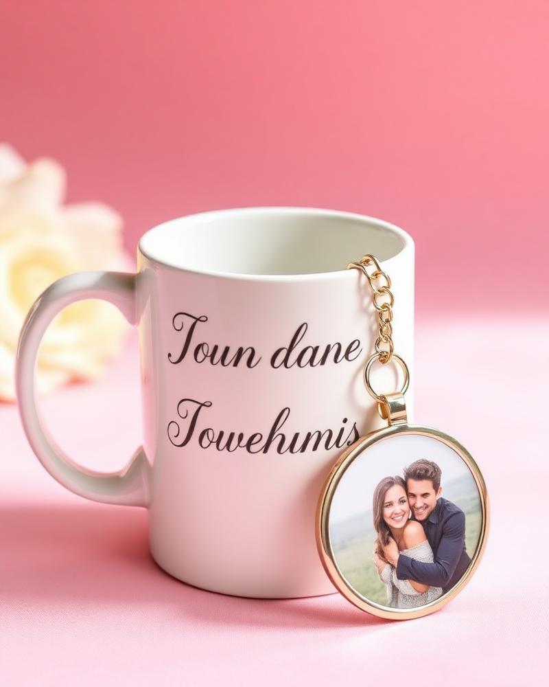 Taza + Llavero con Foto